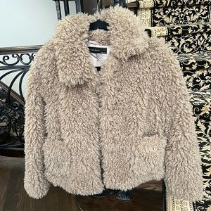 Zara teddy jacket
